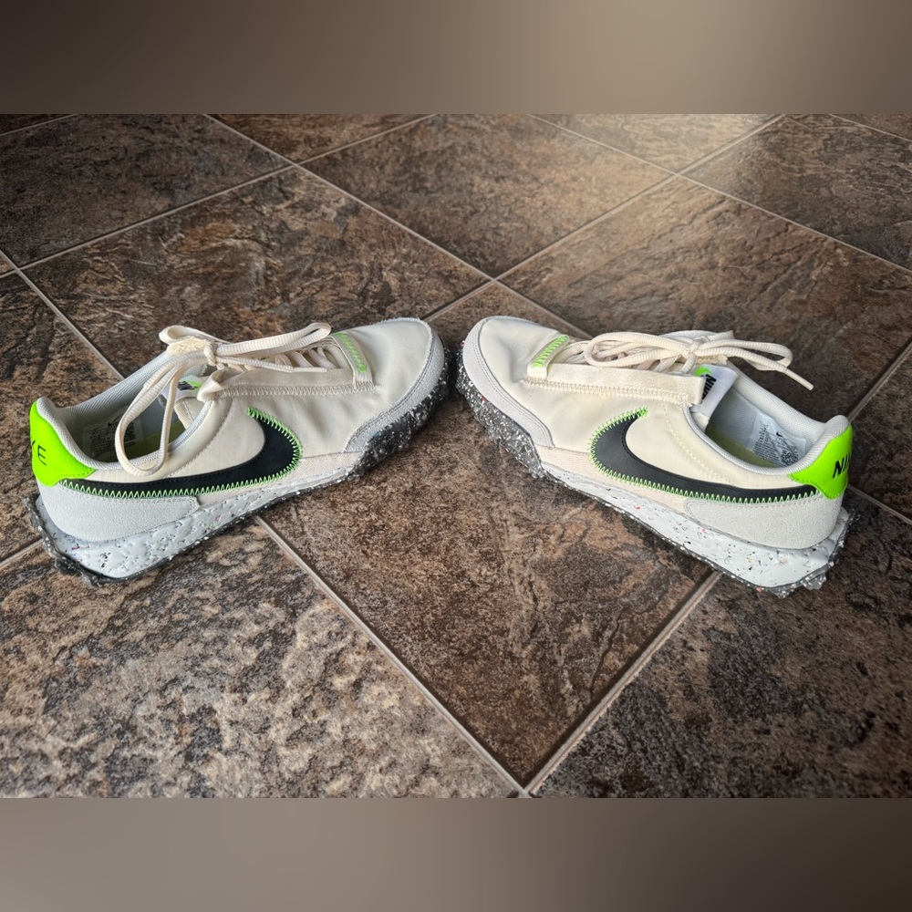 Nike Waffle Racer Crater CT-1983-102 Pale Ivory Women’s Sneakers Size 9